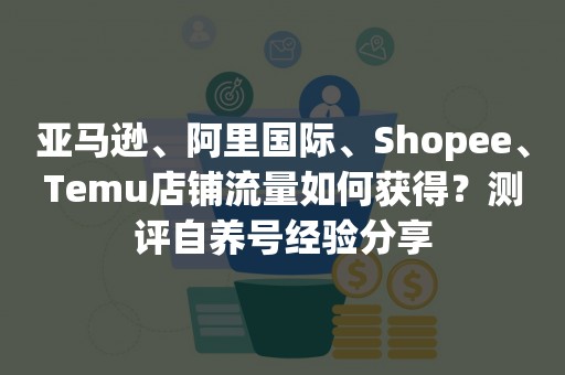 亚马逊、阿里国际、Shopee、Temu店铺流量如何获得？测评自养号经验分享