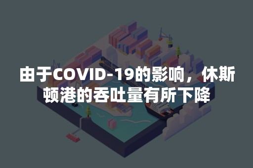 由于COVID-19的影响，休斯顿港的吞吐量有所下降