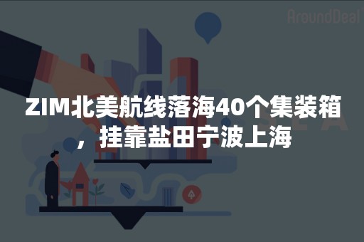 ZIM北美航线落海40个集装箱，挂靠盐田宁波上海