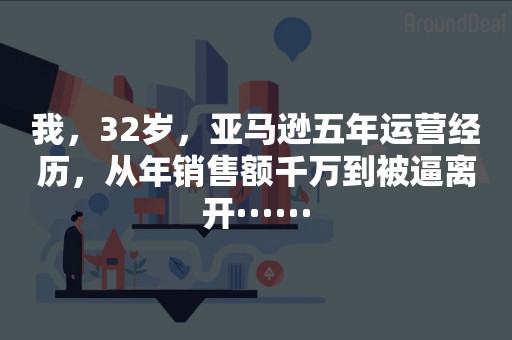 我，32岁，亚马逊五年运营经历，从年销售额千万到被逼离开······