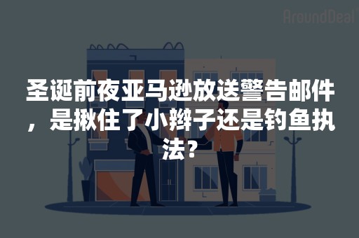 圣诞前夜亚马逊放送警告邮件，是揪住了小辫子还是钓鱼执法？