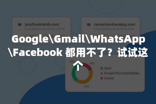 Google\Gmail\WhatsApp\Facebook 都用不了？试试这个