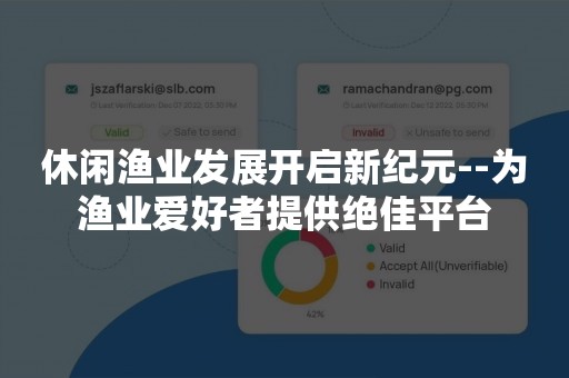 休闲渔业发展开启新纪元--为渔业爱好者提供绝佳平台